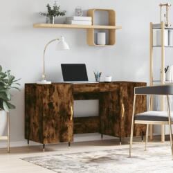 vidaXL Birou, stejar afumat, 140x50x75 cm, lemn compozit GartenMobel Dekor (829529)