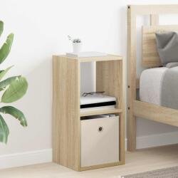 vidaXL Noptiera Stejar Sonoma 30, 5 x 27 x 59, 5 cm Lemn compozit GartenMobel Dekor (8000616)