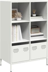 vidaXL Dulap înalt, alb, 68x39x103, 5 cm, otel GartenMobel Dekor (851387) Comoda