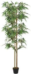 vidaXL Arbore din bambus artificial 1520 de frunze 200 cm verde GartenMobel Dekor (358979)