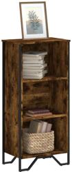 vidaXL Biblioteca, stejar fumuriu, 50x31x106 cm, lemn prelucrat GartenMobel Dekor (848606) Biblioteca