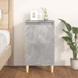 vidaXL Noptiera, gri beton, 40x35x70 cm, lemn prelucrat GartenMobel Dekor (819636)