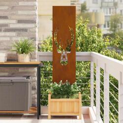 vidaXL Panou Decorativ de Gradina Ruginit 32 x 140 cm GartenMobel Dekor (876265)
