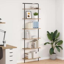 vidaXL Raft pentru carti Stejar Artizanal 60 x 24 x 203 cm GartenMobel Dekor (879976) Biblioteca