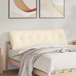 vidaXL Perna pentru spate Crem 160 x 50 cm Tesatura din corduroy GartenMobel Dekor (42014910)