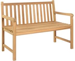 vidaXL Banca de gradina, 114 cm, lemn masiv de tec GartenMobel Dekor (316622)