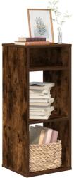 vidaXL Biblioteca, stejar fumuriu, 34x31x80 cm, lemn prelucrat GartenMobel Dekor (860278) Biblioteca