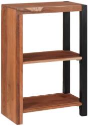 vidaXL Raft pentru carti Maro 50 x 30 x 75 cm Lemn Solid de Acacia GartenMobel Dekor (4104014) Biblioteca