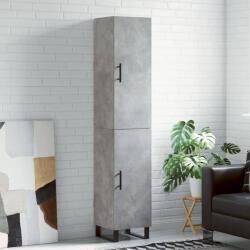 vidaXL Dulap înalt, gri beton, 34, 5x34x180 cm, lemn prelucrat GartenMobel Dekor (3198813) Comoda