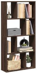 vidaXL Biblioteca, stejar maro, 60x20x120 cm, lemn prelucrat GartenMobel Dekor (858153) Biblioteca