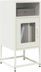 vidaXL Noptiera, alb, 36x39x78 cm, otel laminat la rece GartenMobel Dekor (853415) Comoda