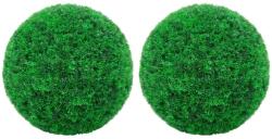 vidaXL Bile de arbusti cimisir artificiali, 2 buc. , 52 cm GartenMobel Dekor (315482)