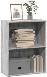 vidaXL Biblioteca, gri sonoma, 60x30x77 cm, lemn prelucrat GartenMobel Dekor (857895) Biblioteca