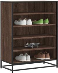 vidaXL Pantofar, stejar maro, 75x38x97, 5 cm, lemn prelucrat/metal GartenMobel Dekor (3300874) Pantofar