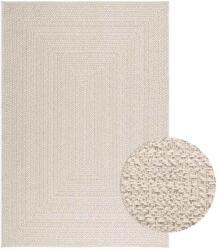 vidaXL Covor „ZIZUR crem aspect iuta pentru interior si exterior GartenMobel Dekor (4010365) Covor