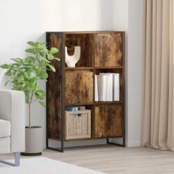 vidaXL Dulap pentru carti Stejar fumuriu 68 x 30 x 108.5 cm GartenMobel Dekor (886542) Biblioteca