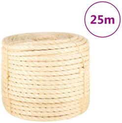 vidaXL Franghie, 25 m, sisal 100%, 14 mm GartenMobel Dekor (155031)