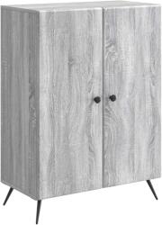 vidaXL Bufet Sonoma gri 66 x 34, 5 x 90 cm Lemn prelucrat GartenMobel Dekor (895511) Comoda