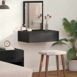 vidaXL Masa de Machiaj cu sertar Negru 60 x 40 x 70 cm Lemn compozit GartenMobel Dekor (865191)