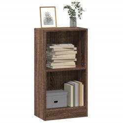 vidaXL Biblioteca, stejar maro, 40x24x76 cm, lemn prelucrat GartenMobel Dekor (857771) Biblioteca