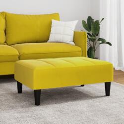 vidaXL Taburet, galben, 77x55x31 cm, catifea GartenMobel Dekor (4007370)