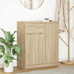 vidaXL Bufeta cu sertar Stejar Sonoma 71x35x84 cm Lemn prelucrat GartenMobel Dekor (861591) Comoda