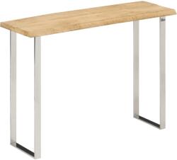 vidaXL Masa consola, margini naturale, 105x33x76 cm, lemn masiv mango GartenMobel Dekor (372766)