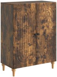vidaXL Bufet Stejar fumuriu 66 x 34, 5 x 90 cm Lemn prelucrat GartenMobel Dekor (894130) Comoda
