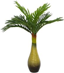 vidaXL Planta artificiala de palmier 9 frunze 70 cm verde GartenMobel Dekor (4103583)