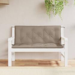 vidaXL Perne banca de gradina 2 buc. , gri taupe, tesatura oxford GartenMobel Dekor (361686)