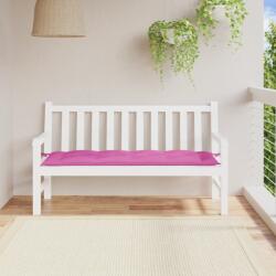 vidaXL Perna banca de gradina, roz, 150x50x7 cm, material oxford GartenMobel Dekor (361619)