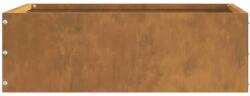 vidaXL Margine pentru gazon Ruginit 40 x 40 x 13 cm GartenMobel Dekor (874714)