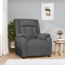 vidaXL Fotoliu rabatabil, gri închis, material textil GartenMobel Dekor (348109)