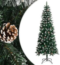 vidaXL Brad de Craciun artificial cu suport, verde, 210 cm, PVC GartenMobel Dekor (345176)