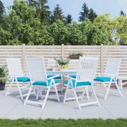 vidaXL Perne de scaun, 6 buc. , turcoaz, 40 x 40 x 7 cm, textil GartenMobel Dekor (361506)