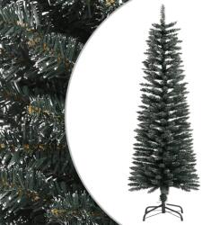 vidaXL Brad de Craciun artificial slim cu suport, verde, 120 cm, PVC GartenMobel Dekor (345183)