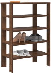 vidaXL Suport pantofi Stejar maro 61x32x87, 5 cm Lemn prelucrat GartenMobel Dekor (859857) Pantofar