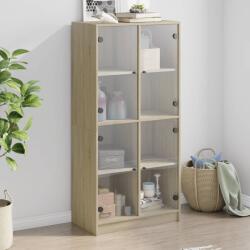 vidaXL Dulap înalt cu usi, stejar sonoma, 68x37x142 cm, lemn compozit GartenMobel Dekor (3295859) Comoda
