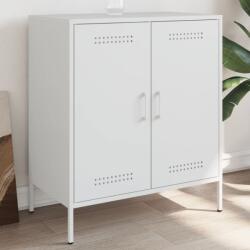 vidaXL Dulap, alb, 68x39x79 cm, otel GartenMobel Dekor (842981) Comoda
