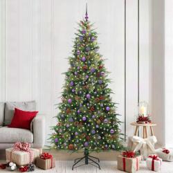 vidaXL Brad de Craciun artificial cu ramuri articulare Verde 240 cm GartenMobel Dekor (3397451)