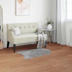vidaXL Covor din Lana Faux Tafalla Gri 60 x 90 cm Poliester GartenMobel Dekor (42021541) Covor