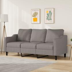 vidaXL Canapea cu 3 locuri, taupe, 180 cm, material textil GartenMobel Dekor (359374) Canapea