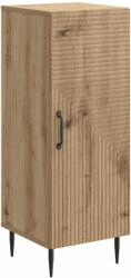 vidaXL Bufet Stejar Artizanal 33 x 34, 5 x 89, 5 cm Lemn prelucrat GartenMobel Dekor (894834) Comoda