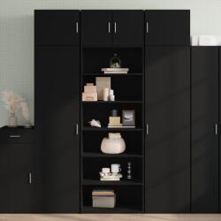 vidaXL Dulap înalt, negru, 70x41x185 cm, lemn prelucrat GartenMobel Dekor (3281688) Comoda