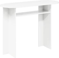 vidaXL Masa de consola Alb 100 x 39, 5 x 75 cm Lemn prelucrat GartenMobel Dekor (8001158)