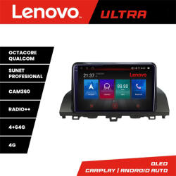 Lenovo Navigatie Android Honda Accord 2019-2022 QLED 4G 4+64GB CarPlay (Kit-accord-2020+ULTRA-10-4+64)