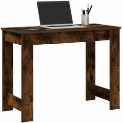 vidaXL Birou, stejar fumuriu, 100x45x75 cm, lemn prelucrat GartenMobel Dekor (860431)