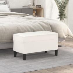 vidaXL Banca, crem, 70x35x41 cm, piele ecologica GartenMobel Dekor (349392)