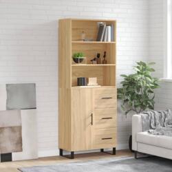 vidaXL Dulap înalt, stejar sonoma, 69, 5x34x180 cm, lemn compozit GartenMobel Dekor (3189472) Comoda
