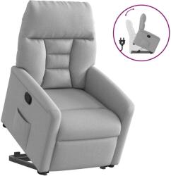 vidaXL Scaun înclinabil vertical din tesatura gri nor GartenMobel Dekor (3303041)